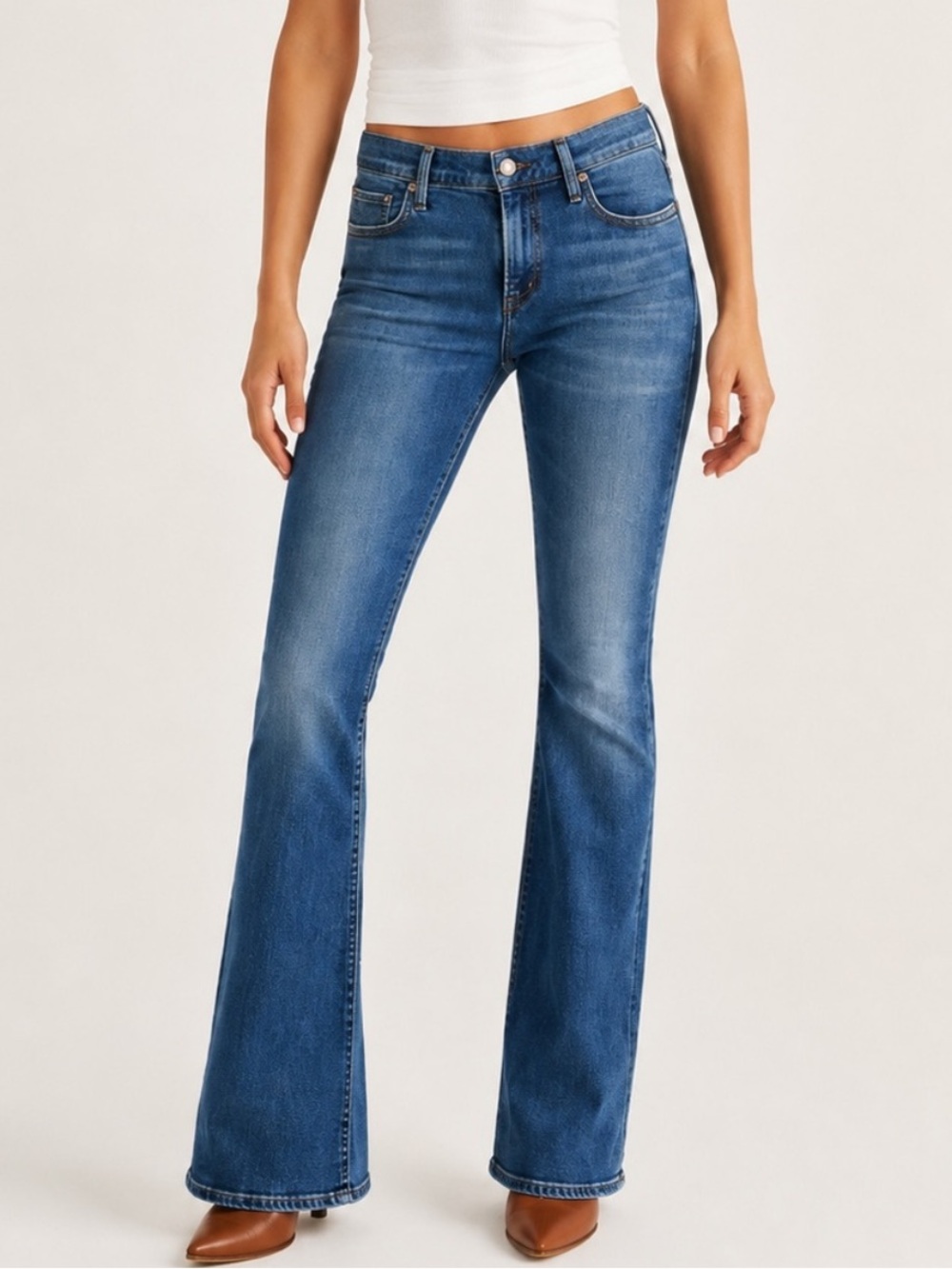 Citizens of Humanity | Emmanuelle Slim Boot Medium Wash Jeans Y2K revival
